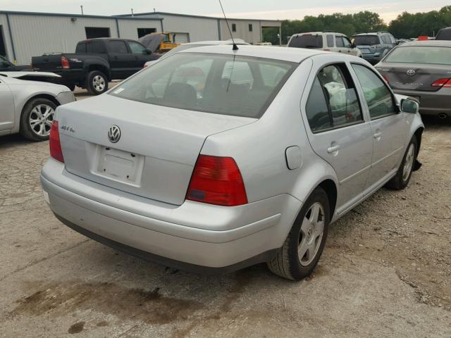 3VWSK69M52M173067 - 2002 VOLKSWAGEN JETTA GLS SILVER photo 4