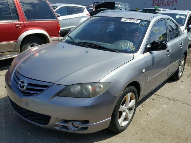 JM1BK323461445193 - 2006 MAZDA 3 S GRAY photo 2