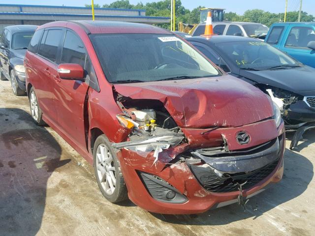 JM1CW2DL4E0165066 - 2014 MAZDA 5 GRAND TO MAROON photo 1