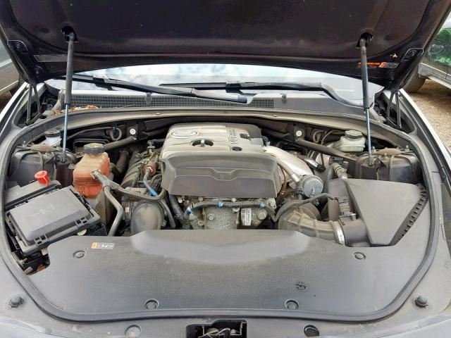 1G6AX5SX9E0127167 - 2014 CADILLAC CTS LUXURY BLACK photo 7