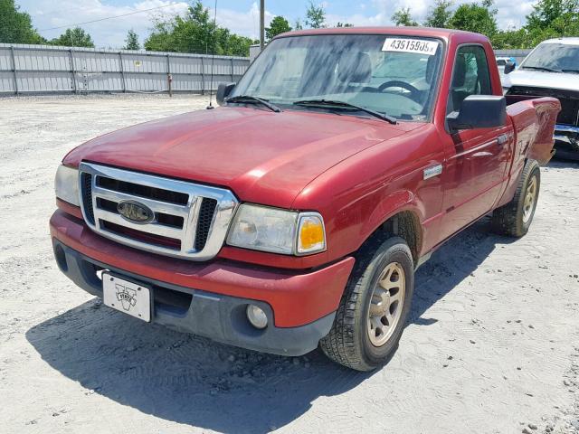 1FTKR1AD2APA50428 - 2010 FORD RANGER RED photo 2