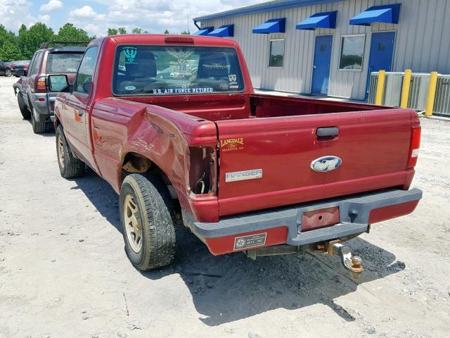 1FTKR1AD2APA50428 - 2010 FORD RANGER RED photo 3