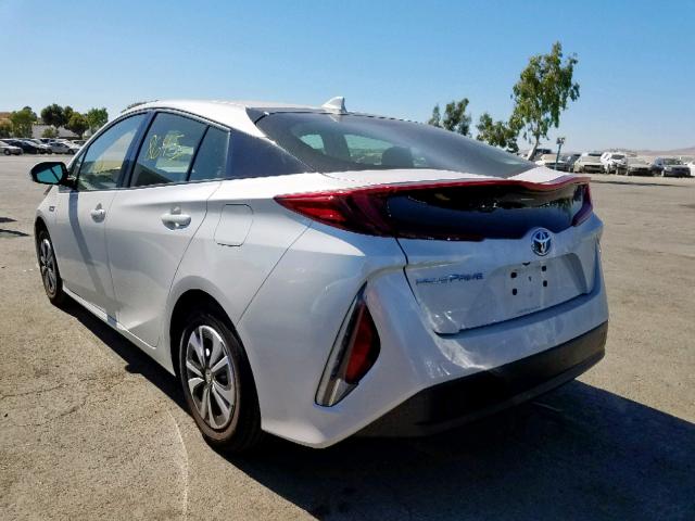 JTDKARFP4J3073418 - 2018 TOYOTA PRIUS PRIM 白色 照片 3