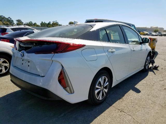 JTDKARFP4J3073418 - 2018 TOYOTA PRIUS PRIM 白色 照片 4