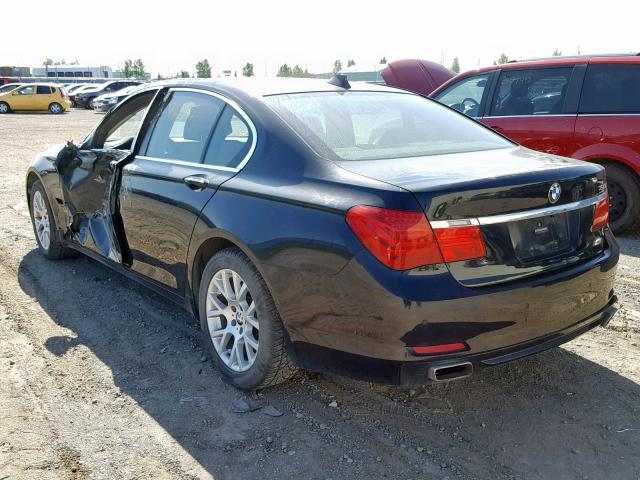 WBAKC6C51BC395444 - 2011 BMW 750I BLACK photo 3