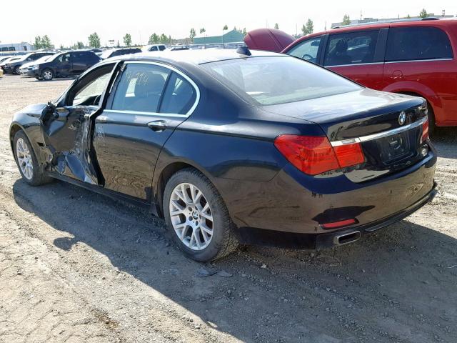 WBAKC6C51BC395444 - 2011 BMW 750I BLACK photo 9