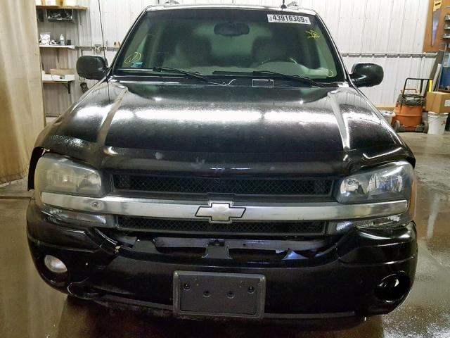 1GKDT13S152205578 - 2005 GMC ENVOY BLACK photo 9