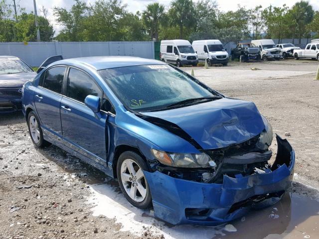 2HGFA16639H346448 - 2009 HONDA CIVIC LX-S أزرق صورة 1