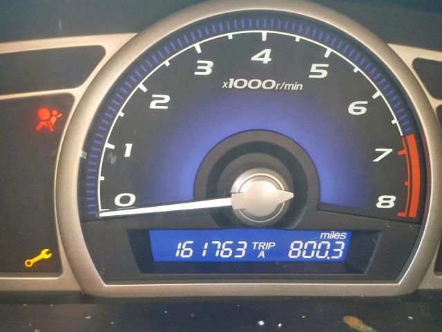 2HGFA16639H346448 - 2009 HONDA CIVIC LX-S أزرق صورة 8