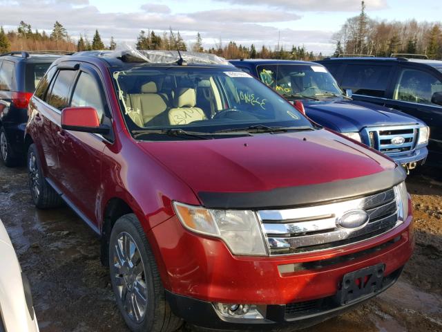 2FMDK49C19BA72218 - 2009 FORD EDGE LIMIT RED photo 1