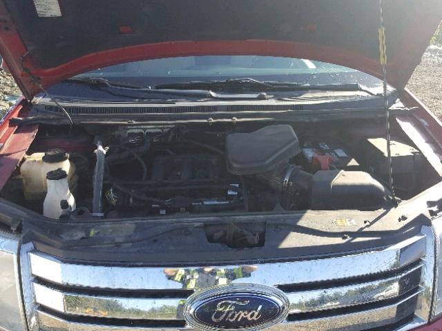 2FMDK49C19BA72218 - 2009 FORD EDGE LIMIT RED photo 7