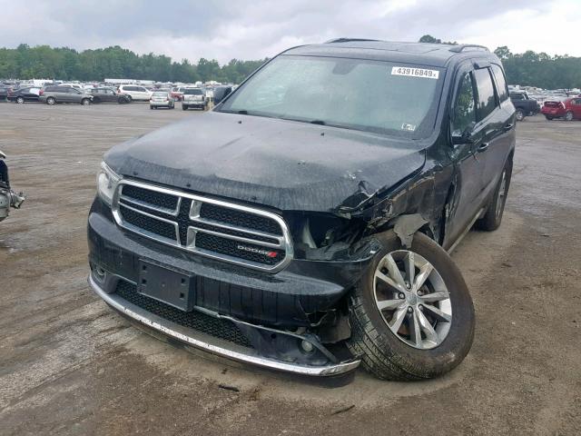 1C4RDJDG7EC501644 - 2014 DODGE DURANGO LI BLACK photo 2