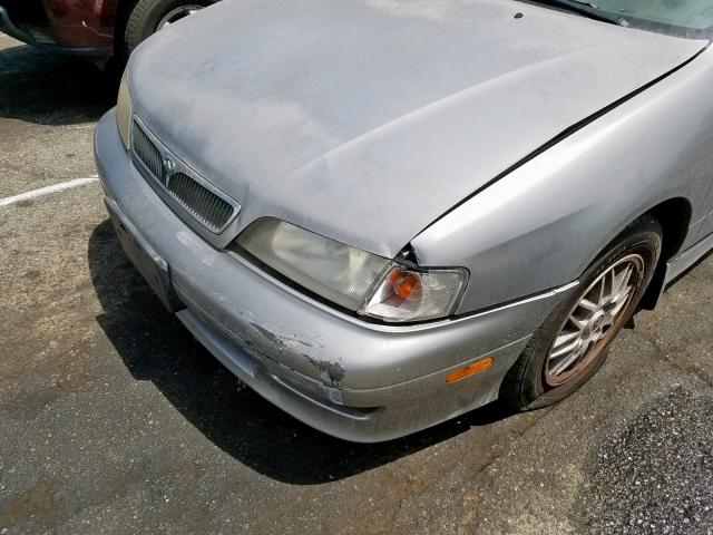 JNKCP11A5YT309199 - 2000 INFINITI G20 GRAY photo 9