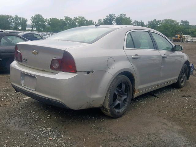 1G1ZH57B08F162085 - 2008 CHEVROLET MALIBU 1LT 银色 照片 4