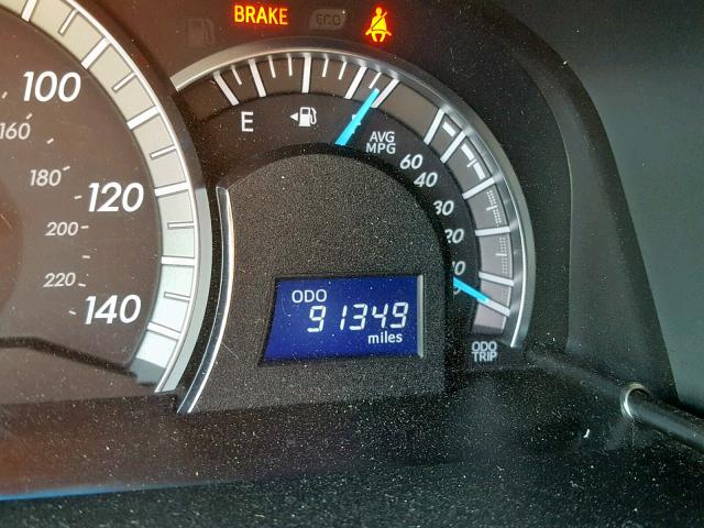 4T1BF1FK9EU333038 - 2014 TOYOTA CAMRY L 黑色 照片 8