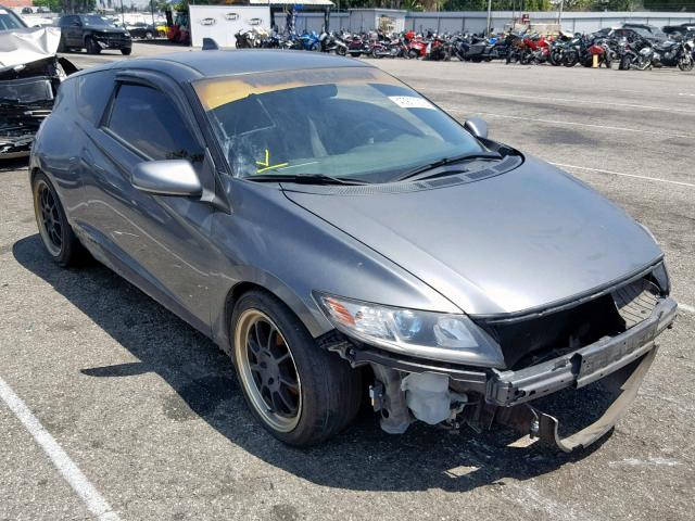 JHMZF1D49FS002673 - 2015 HONDA CR-Z GRAY photo 1