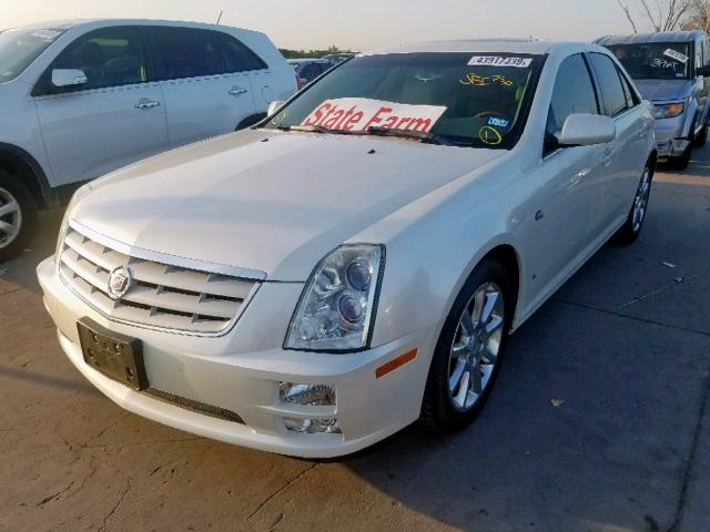 1G6DW677670182158 - 2007 CADILLAC STS WHITE photo 2