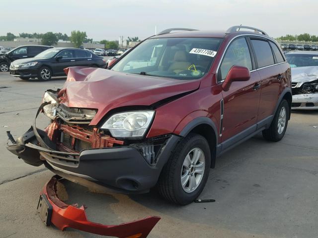 3GSCL33P19S572056 - 2009 SATURN VUE XE RED photo 2