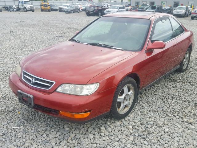 19UYA2256VL016392 - 1997 ACURA 3.0CL RED photo 2