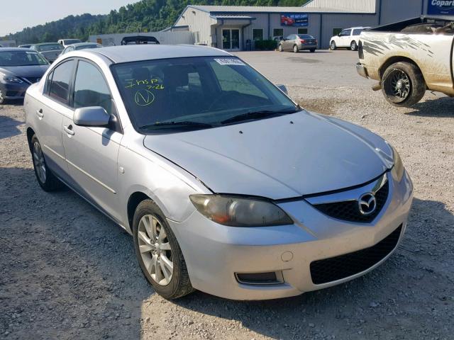 JM1BK12F581868558 - 2008 MAZDA 3 I SILVER photo 1