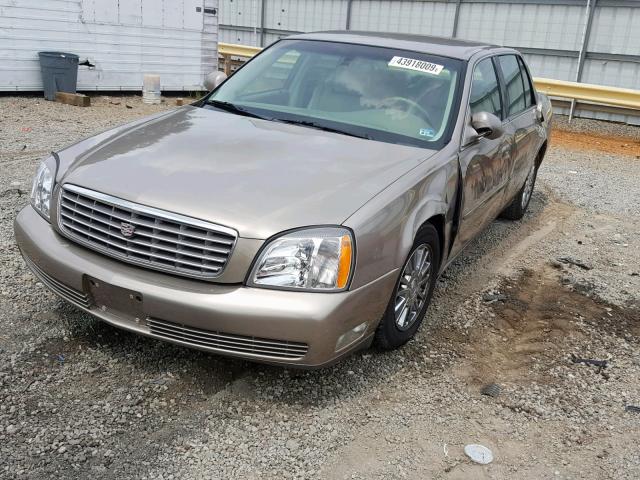 1G6KE54Y23U145693 - 2003 CADILLAC DEVILLE DH TAN photo 2