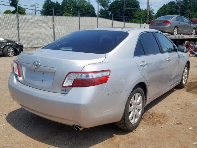 4T1BB46K47U017787 - 2007 TOYOTA CAMRY NEW SILVER photo 4