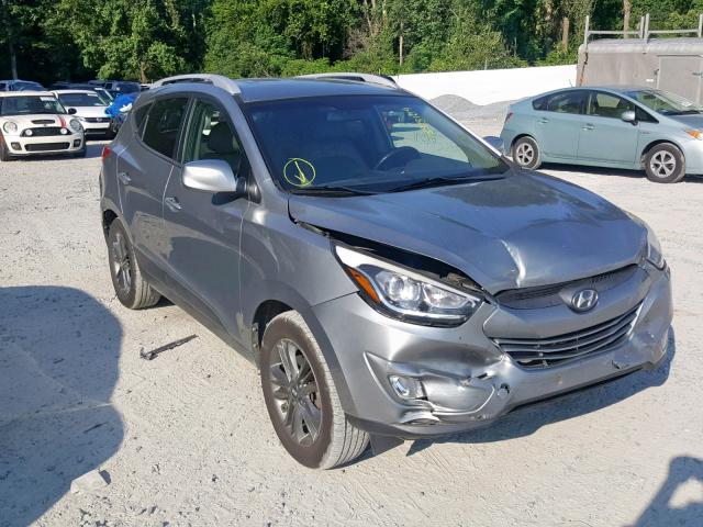 KM8JU3AG5FU058091 - 2015 HYUNDAI TUCSON LIM SILVER photo 1