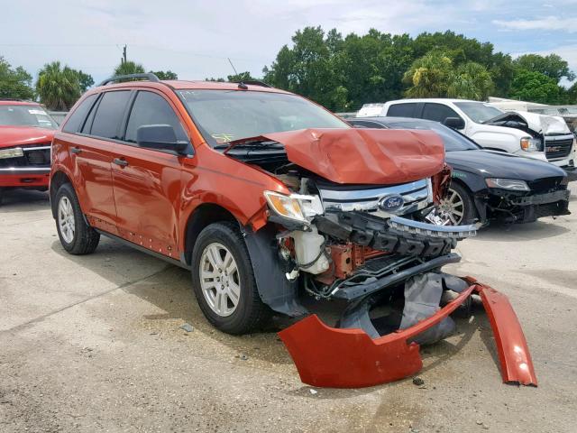 2FMDK36C57BB66923 - 2007 FORD EDGE SE ORANGE photo 1