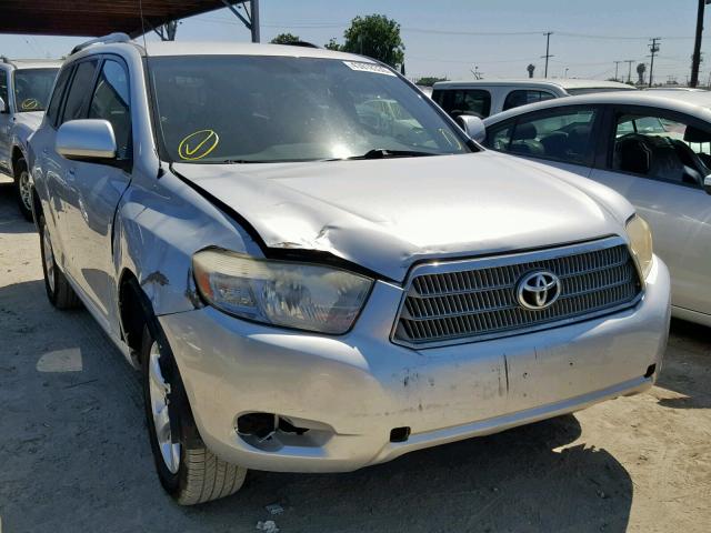 JTEDS41A782003824 - 2008 TOYOTA HIGHLANDER SILVER photo 1