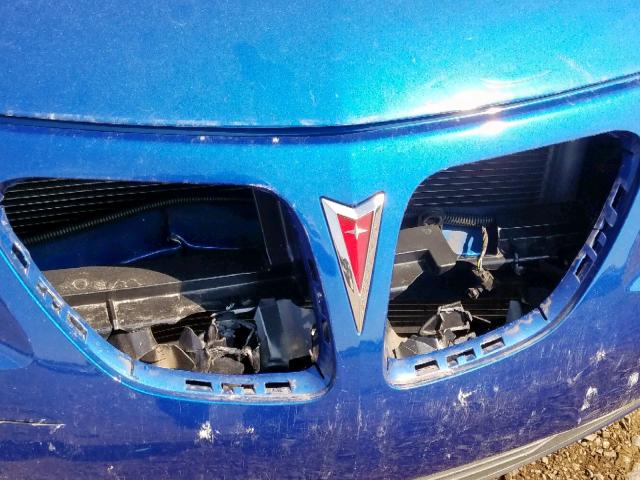 1G2ZF55BX64280285 - 2006 PONTIAC G6 SE BLUE photo 9