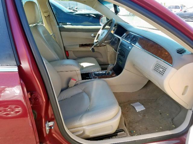 2G4WD582861169483 - 2006 BUICK LACROSSE C MAROON photo 5