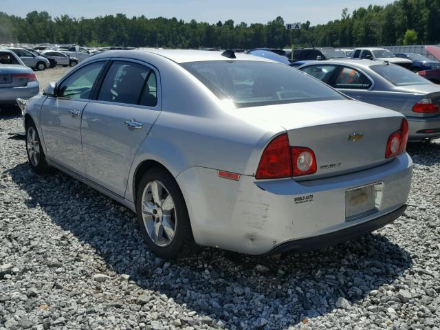 1G1ZD5EUXCF289032 - 2012 CHEVROLET MALIBU 2LT SILVER photo 3