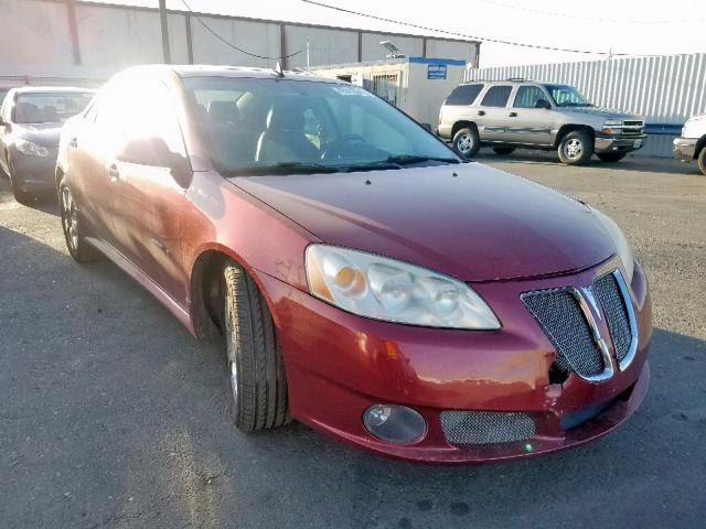 1G2ZM577294142789 - 2009 PONTIAC G6 GXP MAROON photo 1