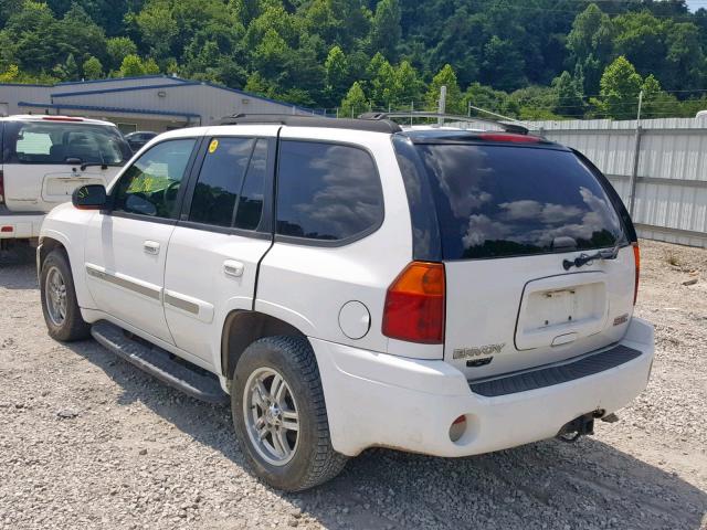 1GKDT13S452307179 - 2005 GMC ENVOY WHITE photo 3