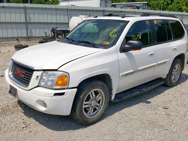 1GKDT13S452307179 - 2005 GMC ENVOY WHITE photo 9