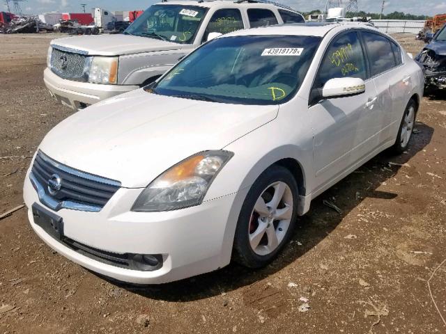 1N4BL21E28N400586 - 2008 NISSAN ALTIMA 3.5 WHITE photo 2