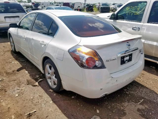 1N4BL21E28N400586 - 2008 NISSAN ALTIMA 3.5 WHITE photo 3