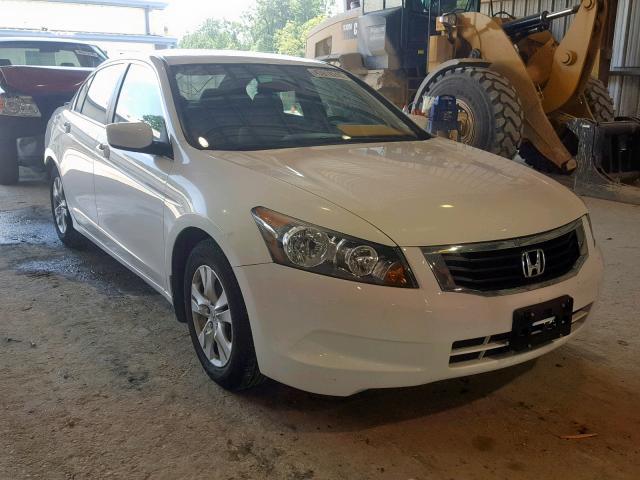 JHMCP26498C021419 - 2008 HONDA ACCORD LXP WHITE photo 1