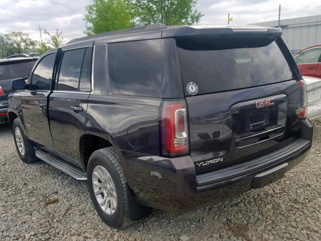 1GKS2AKC5FR245076 - 2015 GMC YUKON SLE BLACK photo 3