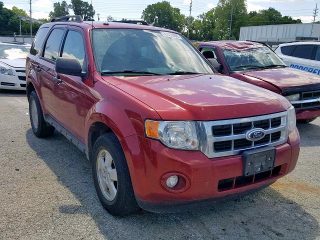 1FMCU0D71CKC69556 - 2012 FORD ESCAPE XLT RED photo 1