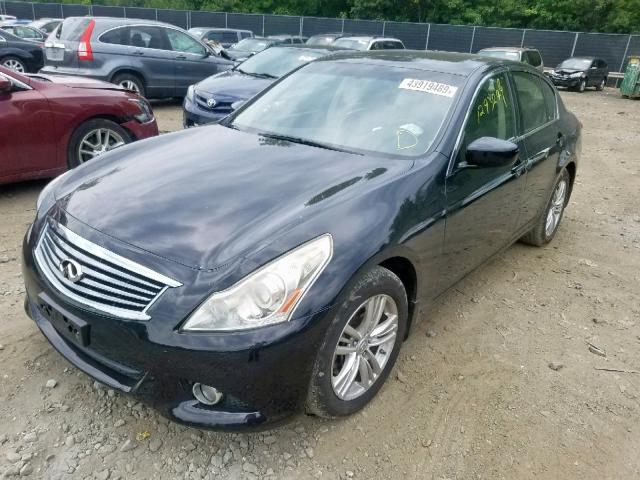 JN1CV6AR3BM357069 - 2011 INFINITI G37 BLACK photo 2