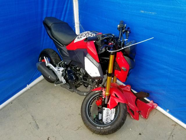 MLHJC751XK5104813 - 2019 HONDA GROM RED photo 1