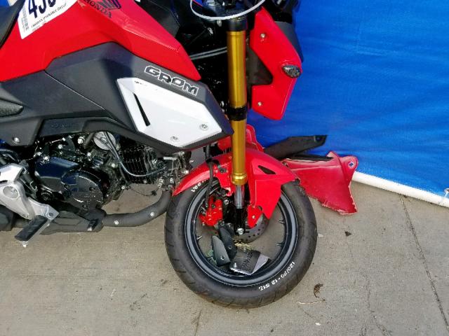 MLHJC751XK5104813 - 2019 HONDA GROM RED photo 9