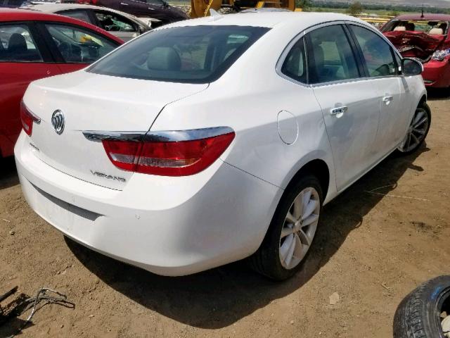 1G4PR5SK7E4171324 - 2014 BUICK VERANO CON WHITE photo 4