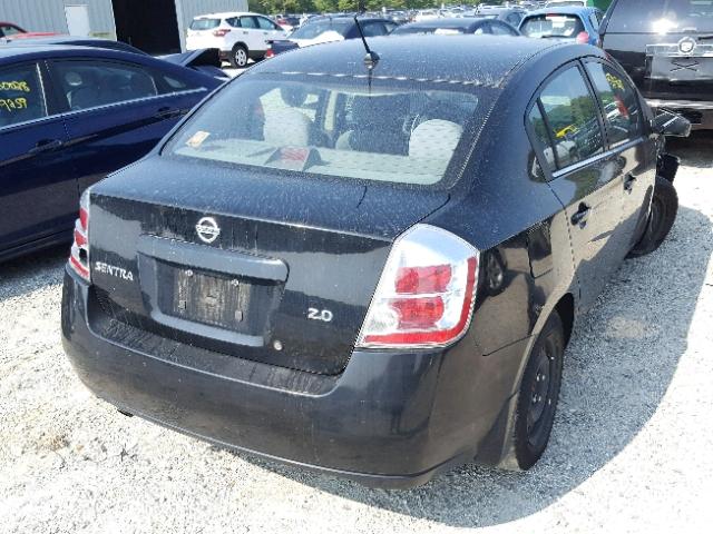 3N1AB61E17L720936 - 2007 NISSAN SENTRA 2.0 BLACK photo 4