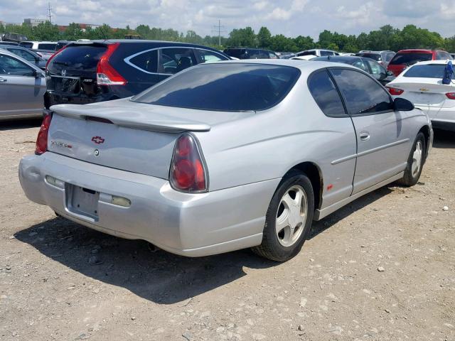 2G1WX12KX49386733 - 2004 CHEVROLET MONTE CARL 银色 照片 4