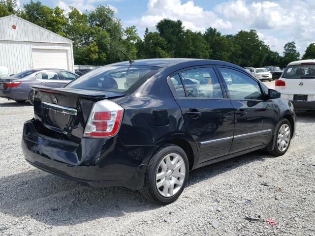 3N1AB6AP8CL768753 - 2012 NISSAN SENTRA 2.0 BLACK photo 4