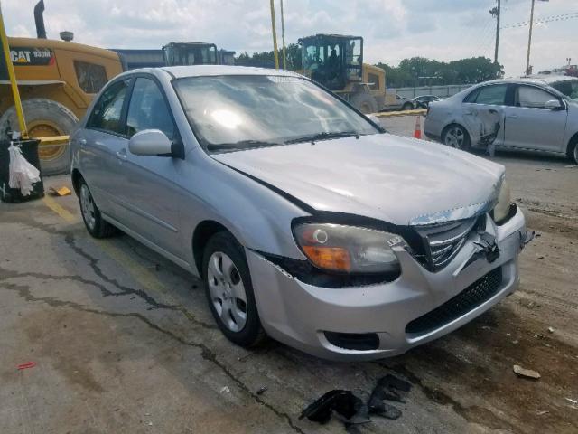 KNAFE221595627738 - 2009 KIA SPECTRA EX SILVER photo 1