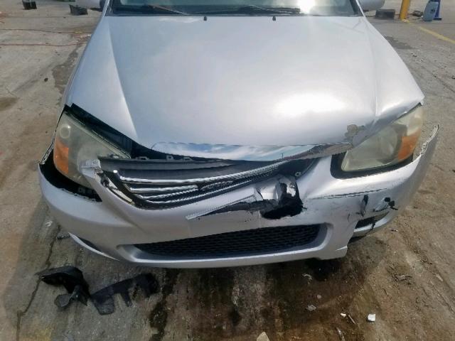 KNAFE221595627738 - 2009 KIA SPECTRA EX SILVER photo 7