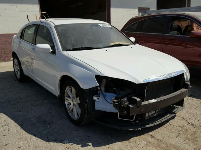 1C3CCBBG2CN131422 - 2012 CHRYSLER 200 TOURIN WHITE photo 1